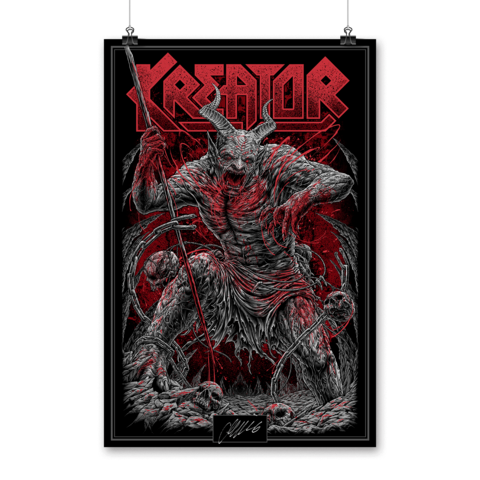 Bloody Demon by Kreator - Poster - shop now at Kreator store