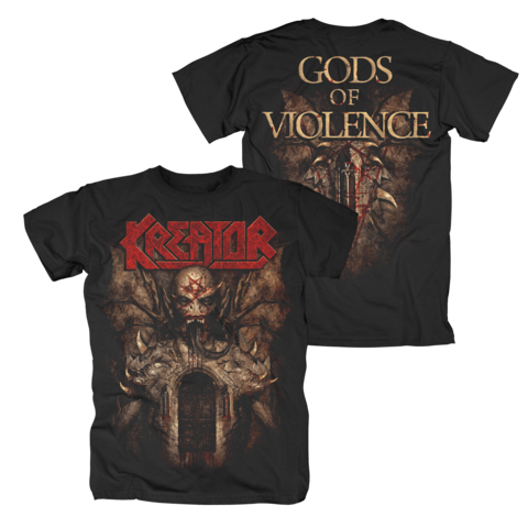 Gods Of Violence by Kreator - T-Shirt - shop now at Kreator store