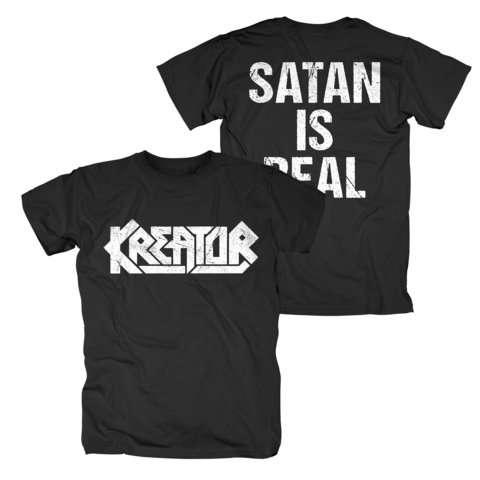 Logo - Satan Is Real by Kreator - T-Shirt - shop now at Kreator store