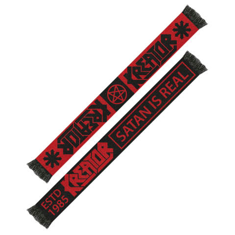 Satan Is Real by Kreator - Scarf - shop now at Kreator store
