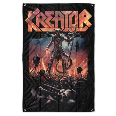 Warrior von Kreator - Poster Flag jetzt im Kreator Store