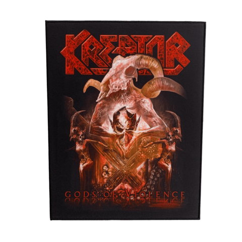 Gods Of Violence by Kreator - Back patch - shop now at Kreator store