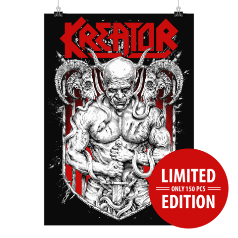 Snakes by Kreator - Screen print poster limited - shop now at Kreator store