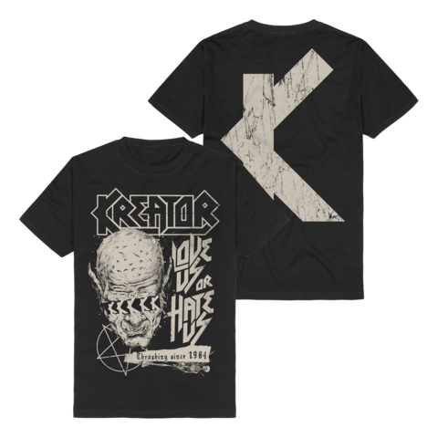 Love Us Or Hate Us by Kreator - T-Shirt - shop now at Kreator store
