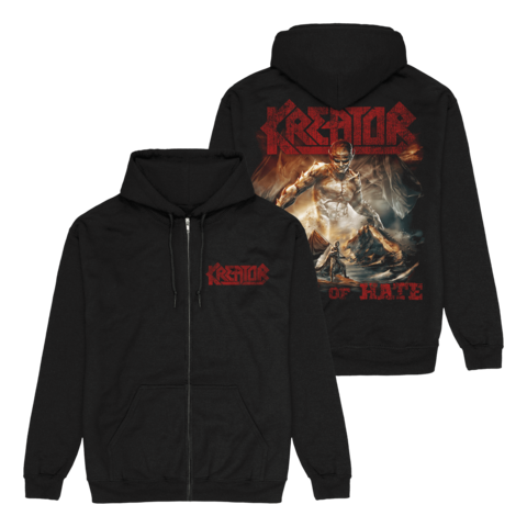 Flag Of Hate by Kreator - Hooded jacket - shop now at Kreator store