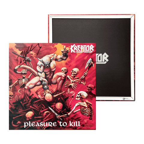 Pleasure To Kill by Kreator - Metal Plate - shop now at Kreator store