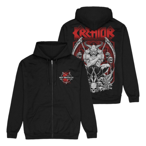 Demonic Future by Kreator - Hooded jacket - shop now at Kreator store