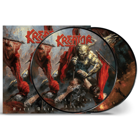 Hate Über Alles by Kreator - Picture Vinyl 2LP - shop now at Kreator store
