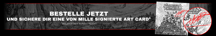 Bestelle jetzt und sichere dir eine von Mille signierte Art Card* *solange der Vorrat reicht