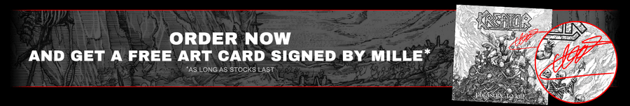Order now and get a free art card signed by Mille* *as long as stocks last