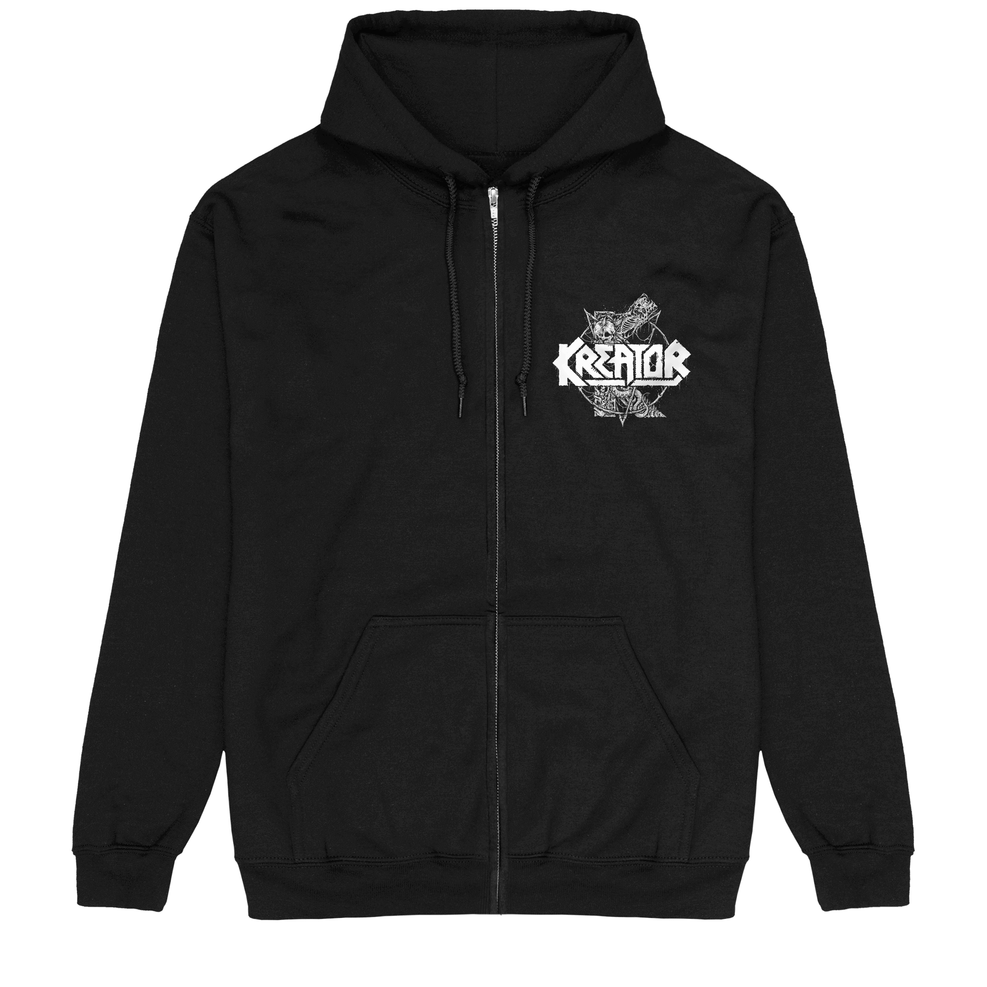 Kreator Dark Art Pentagram Kapuzenjacke 378769