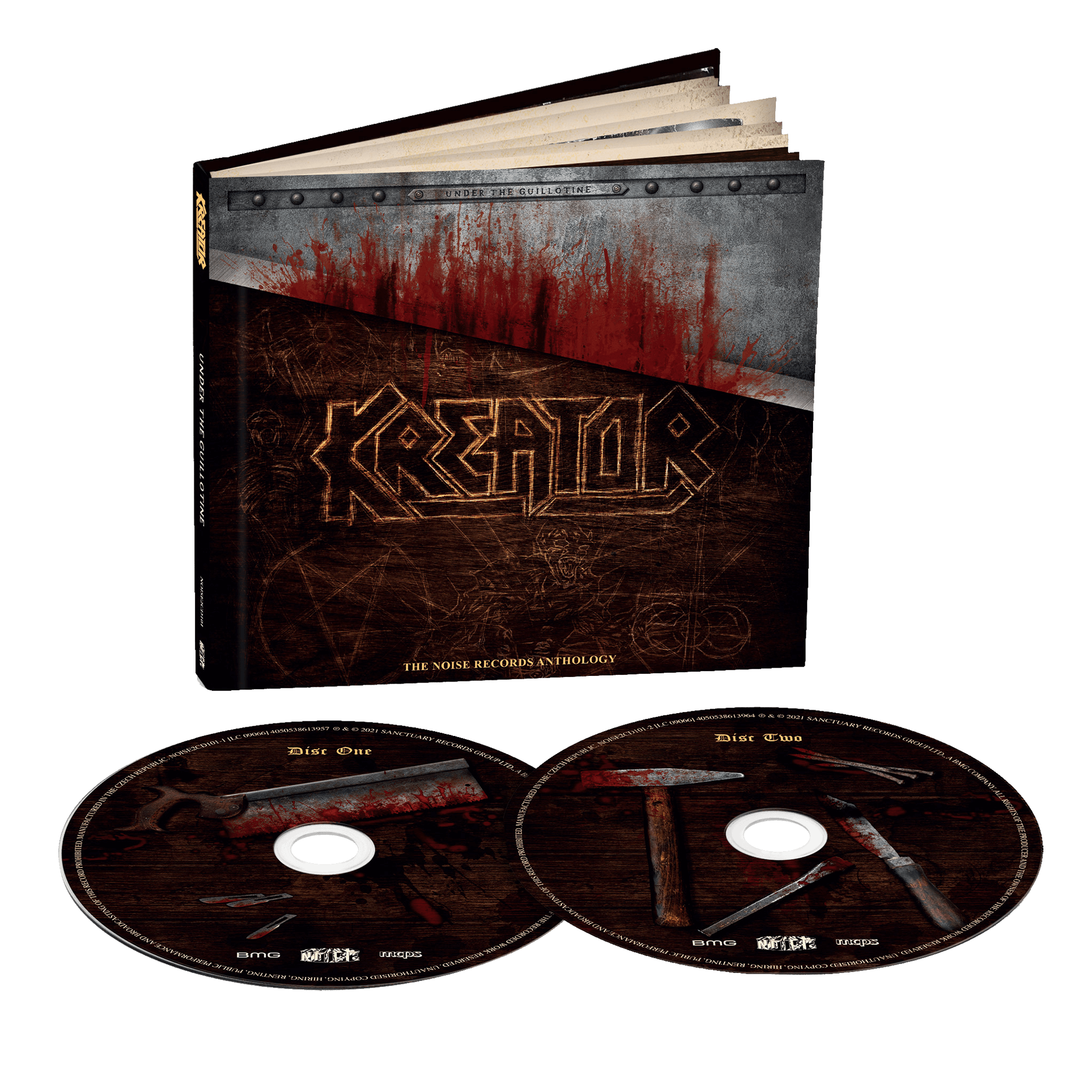 Kreator Under The Guillotine (Mediabook 2CD) 2CD Mediabook 130244